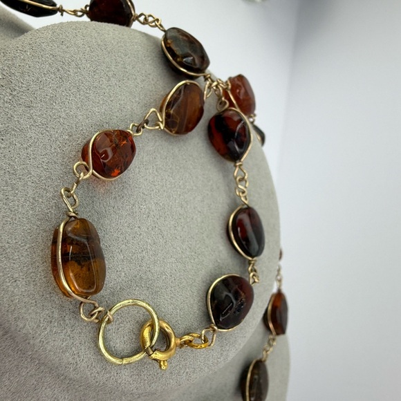 Baltic Amber necklace pools of light necklace - Picture 7 of 12
